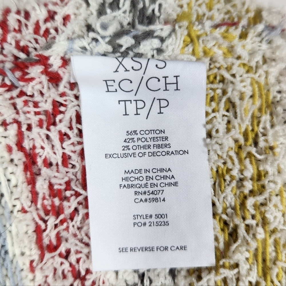 CABI Love Carol Collection Siesta Poncho Size XS/S - Picture 5 of 6